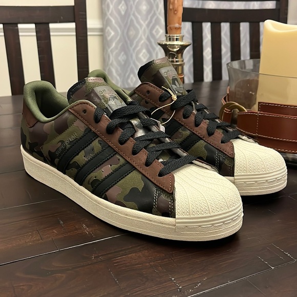 Adidas Superstar Shoes Sneakers HQ8866 new camo camouflage Mens Sizes